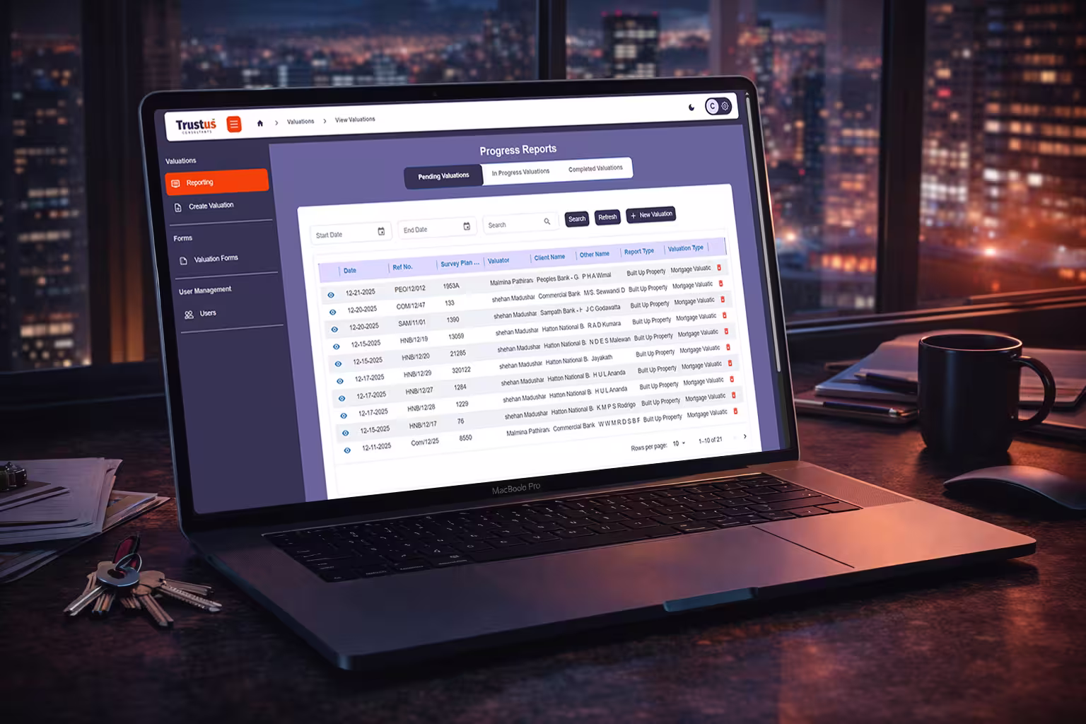 Property Valuation Management Platform